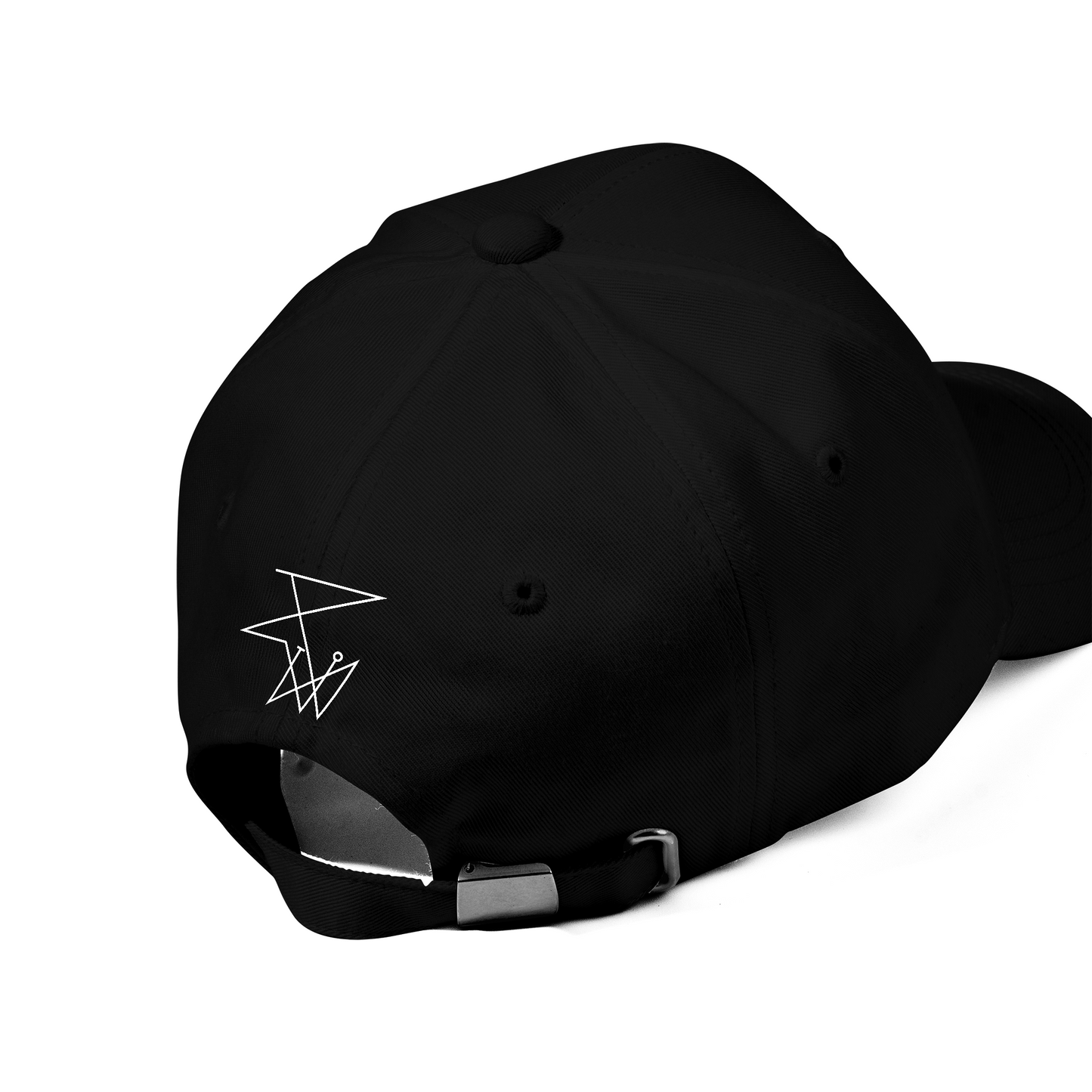 Purple Fox Channel Maskottchen-Stickerei-Cap